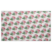 灰色の生地媒体のモチーフの美しいのローズピンク ファブリック (ヤード)