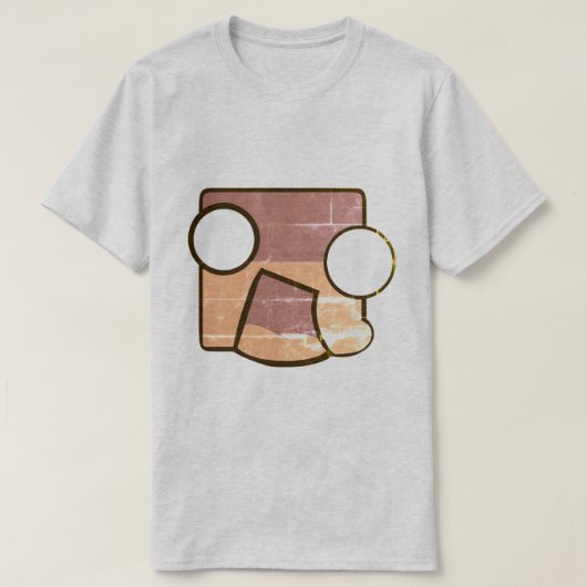 灰色の男 Tシャツ (デザイン正面)