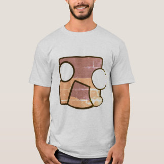 灰色の男 Tシャツ