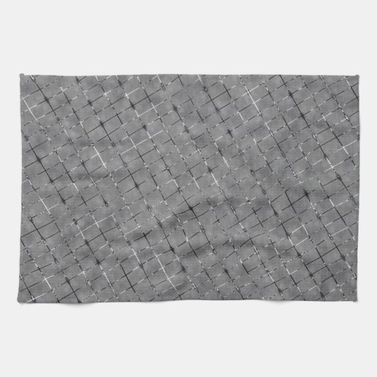 灰色の画像を長方形、明るさワイヤに分割 キッチンタオル (横)