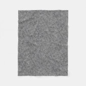 灰色の画像を長方形、明るさワイヤに分割 フリースブランケット (正面)