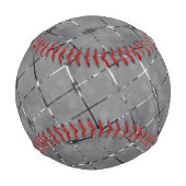 灰色の画像を長方形、明るさワイヤに分割 野球ボール (裏面)