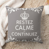 灰色の白いオリーブフランスのブ保のフ運ィアオン クッション (ブランケット)