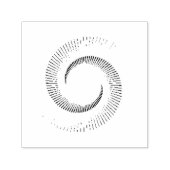 灰色の白い背景 セルフインキングスタンプ (デザイン)