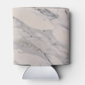 灰色の白い黒食べの大理石ドリンクとビーメリーブ 缶クーラー (裏面)