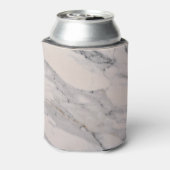 灰色の白い黒食べの大理石ドリンクとビーメリーブ 缶クーラー (缶裏面)