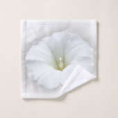 灰色の白そして色合い バスタオルセット (ウォッシュタオル)