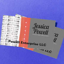 灰色の白とオレンジのシックなモダンパターン芸術的