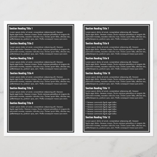 灰色の白シンプルい縁ど文書 (裏面)