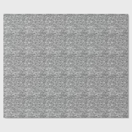 灰色の石の壁、抽象芸術背景。 ラッピングペーパー (フラット)