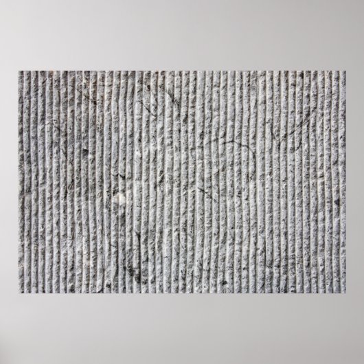 灰色の石壁のテクスチャ。石壁の風合い ポスター (正面)