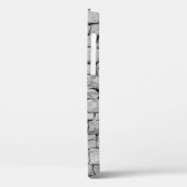 灰色の石壁を抽象芸術の背景 Case-Mate iPhoneケース (裏面 / 左)