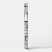 灰色の石壁を抽象芸術の背景 Case-Mate iPhoneケース (裏面 / 右)