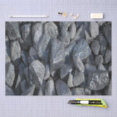 灰色の石 薄葉紙 (クラフト)