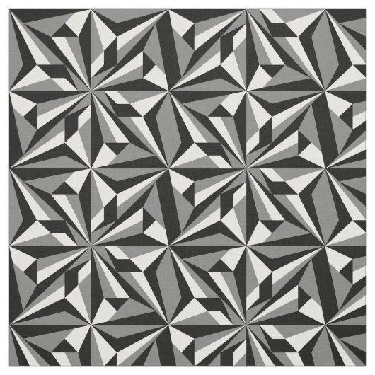 灰色の砂漠の花 ファブリック (見本)