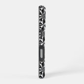 灰色の砂漠の花 iPhoneケース (右側面)