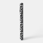 灰色の砂漠の花 iPhoneケース (左側面)