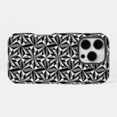 灰色の砂漠の花 iPhoneケース (裏面横)