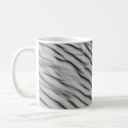 灰色の砂 コーヒーマグカップ (左)