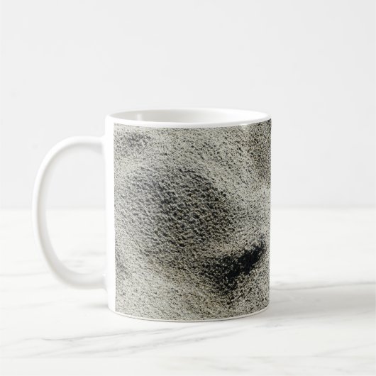 灰色の砂 コーヒーマグカップ (左)