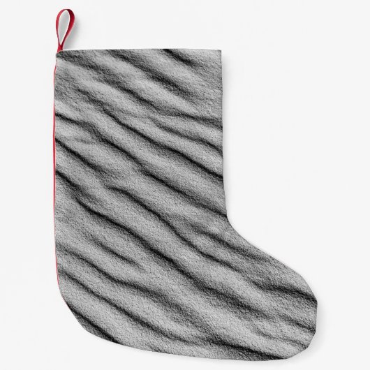 灰色の砂 スモールクリスマスストッキング (正面)
