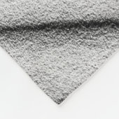 灰色の砂 フリースブランケット (角)