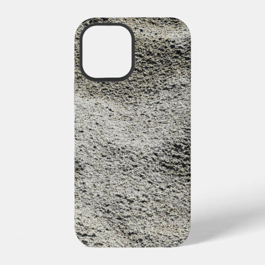 灰色の砂 iPhoneケース (裏面)