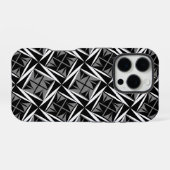 灰色の神聖な風 iPhoneケース (裏面横)