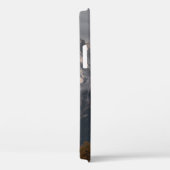 灰色の空の下の山の木々 Case-Mate iPhoneケース (裏面 / 右)