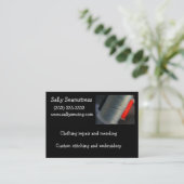 灰色の糸 名刺 (スタンド正面)