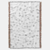 灰色の紙吹雪 スローブランケット (正面縦)