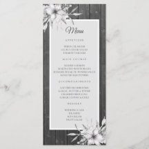 灰色の素朴。 花の結婚式木納屋