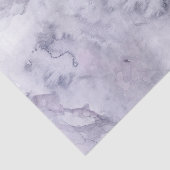 灰色の紫色の霧深い背景の水彩画 薄葉紙 (詳細)