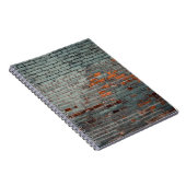 灰色の絵を描壁 ノートブック (右側)