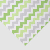 灰色の緑のシェブロンパターンティッシュペーパー 薄葉紙 (詳細)