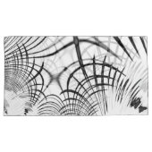 灰色の線が交差すると爪のスケッチを思い出す 枕カバー (正面右)