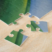 灰色の線（黒、青、黄） | O'Keefe | ジグソーパズル (側面)