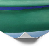 灰色の線（黒、青、黄） | O'Keefe | ポスター (角)