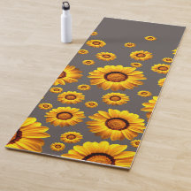 灰色の背景に美しい黄色の花