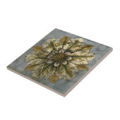 灰色の背景に飾りデマスクロゼット タイル (側面)