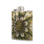 灰色の背景に飾りデマスクロゼット フラスク (左)