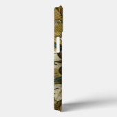 灰色の背景に飾りデマスクロゼット Case-Mate iPhoneケース (裏面 / 右)