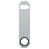 灰色の背景の装飾色のかちりと言う音をカスタマイズ変えて下さい スピード栓抜き (裏面)