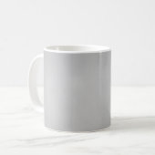 灰色の背景アート粒子 コーヒーマグカップ (正面左)