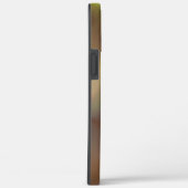 灰色の色合いに赤とライムグリーンのガラスの外観 Case-Mate iPhoneケース (裏面 / 右)