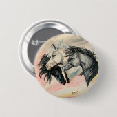 灰色の色合い 缶バッジ (正面&裏面)