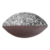 灰色の色調の小さな四角を引っ張澄んって アメリカンフットボール (回転90)