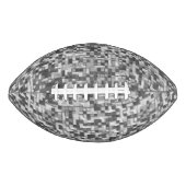 灰色の色調の小さな四角を引っ張澄んって アメリカンフットボール (正面)