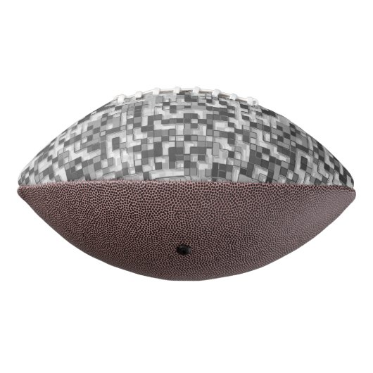 灰色の色調の小さな四角を引っ張澄んって アメリカンフットボール (回転270)