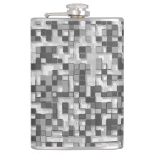 灰色の色調の小さな四角を引っ張澄んって